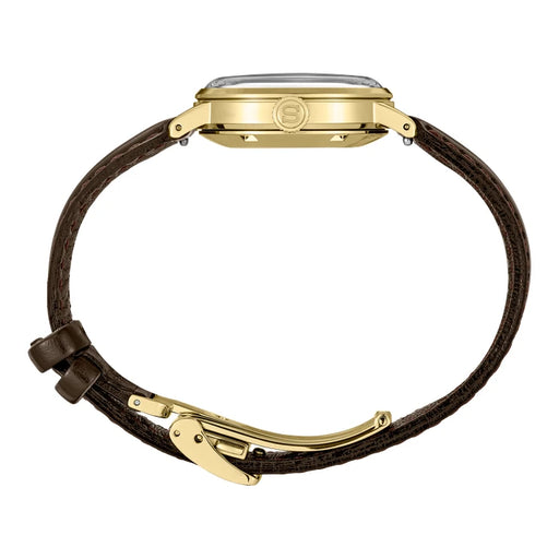 Seiko Presage Brown Dark Brown Leather Strap Ladies' Watch Sre020_2