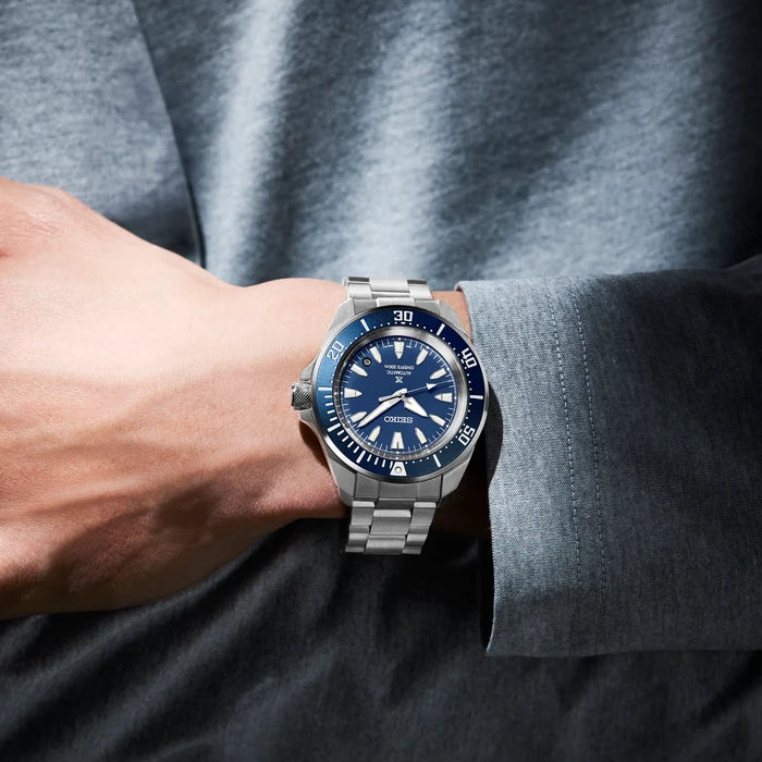 Seiko Prospex Blue Stainless Steel Bracelet Men's Watch Srpl51_5