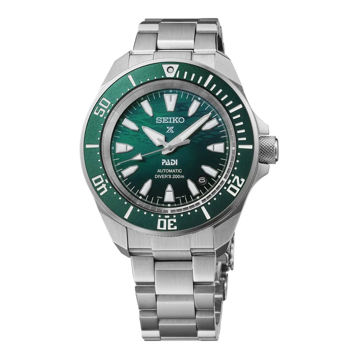 Seiko Prospex Green Stainless Steel Bracelet Men's Watch Srpl53_1