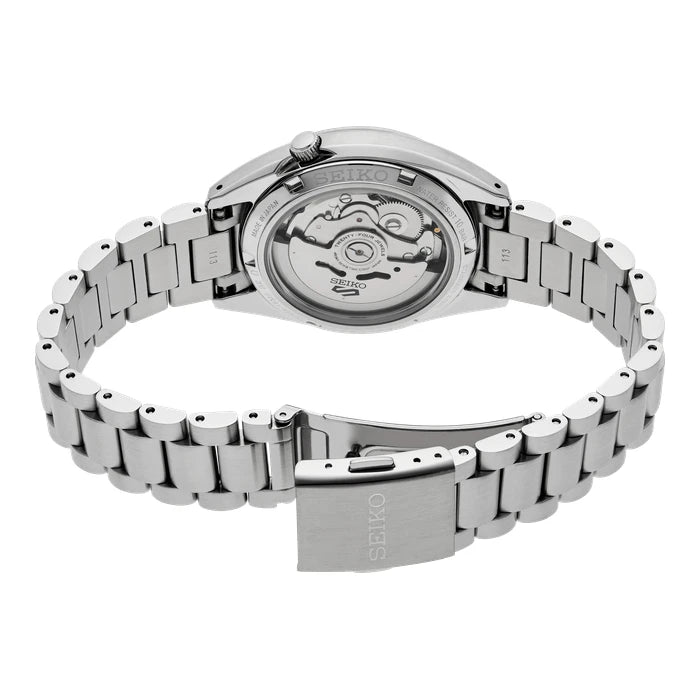 Seiko 5 Sports Blue Stainless Steel Bracelet Men's Watch Srpl55_3