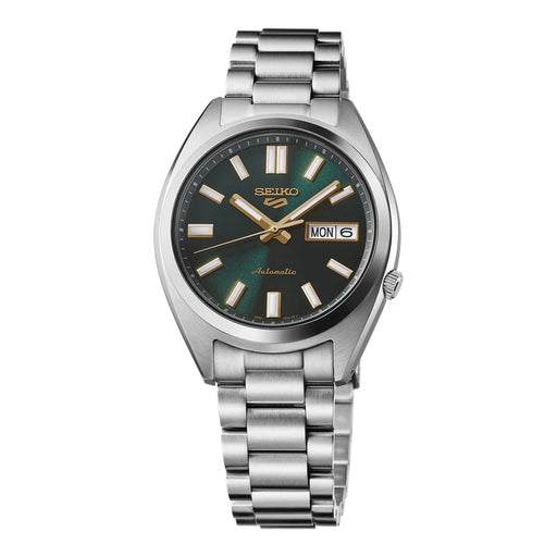 Seiko 5 Sports Green Stainless Steel Bracelet Men's Watch Srpl57_1