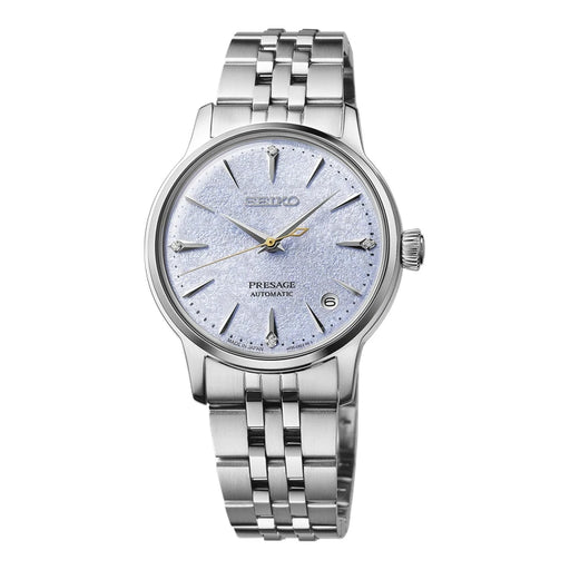Seiko Presage Light Blue Stainless Steel Bracelet Ladies' Watch Srpl61_1