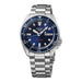 Seiko 5 Sports Blue Stainless Steel Bracelet Men's Watch Srpl83_1