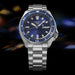 Seiko 5 Sports Blue Stainless Steel Bracelet Men's Watch Srpl83_5