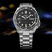 Seiko 5 Sports Black Stainless Steel Bracelet Men's Watch Srpl85_5