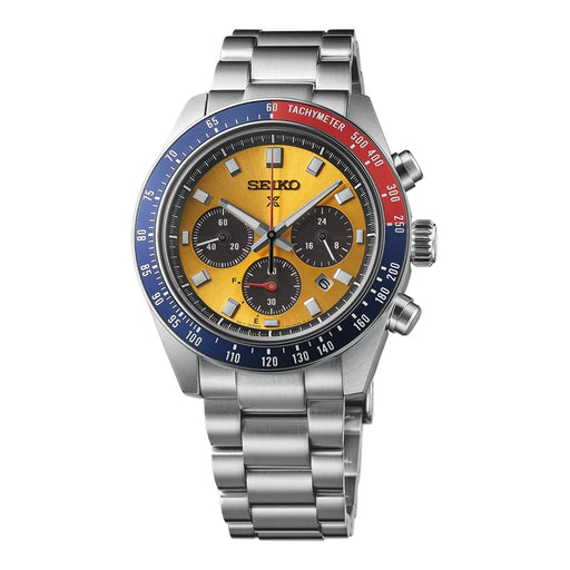 Seiko Prospex Yellow Stainless Steel Bracelet Men's Watch Ssc947_1