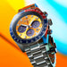 Seiko Prospex Yellow Stainless Steel Bracelet Men's Watch Ssc947_4