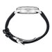 Seiko Presage Silver Dark Blue Leather Strap Men's Watch Ssk049_2