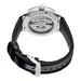 Seiko Presage Silver Dark Blue Leather Strap Men's Watch Ssk049_3