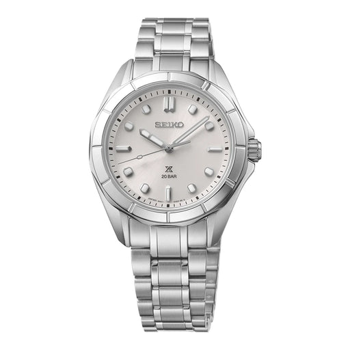 Seiko Prospex Silver Stainless Steel Bracelet Ladies' Watch Sur595_1
