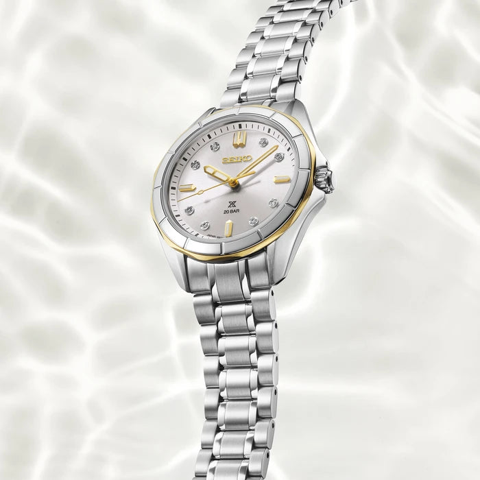 Seiko Prospex Silver Stainless Steel Bracelet Ladies' Watch Sur618_3