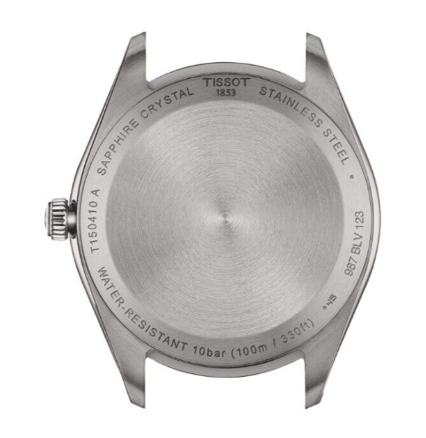 Tissot PR 100 Quartz EOL Black Dial Stainless Steel Men's Watch T1504101105100
