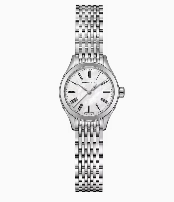 Hamilton American Classic Valiant Quartz Mother of Pearl Dial Women's Watch H39251194