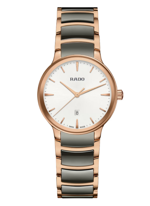 Rado Centrix Silver dial Round 30.5mm women's Watch R30024012