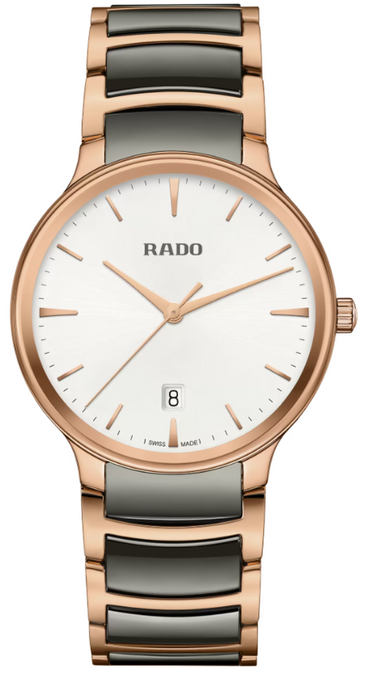 Rado Centrix Silver dial Round 39.5mm Unisex Watch R30023012