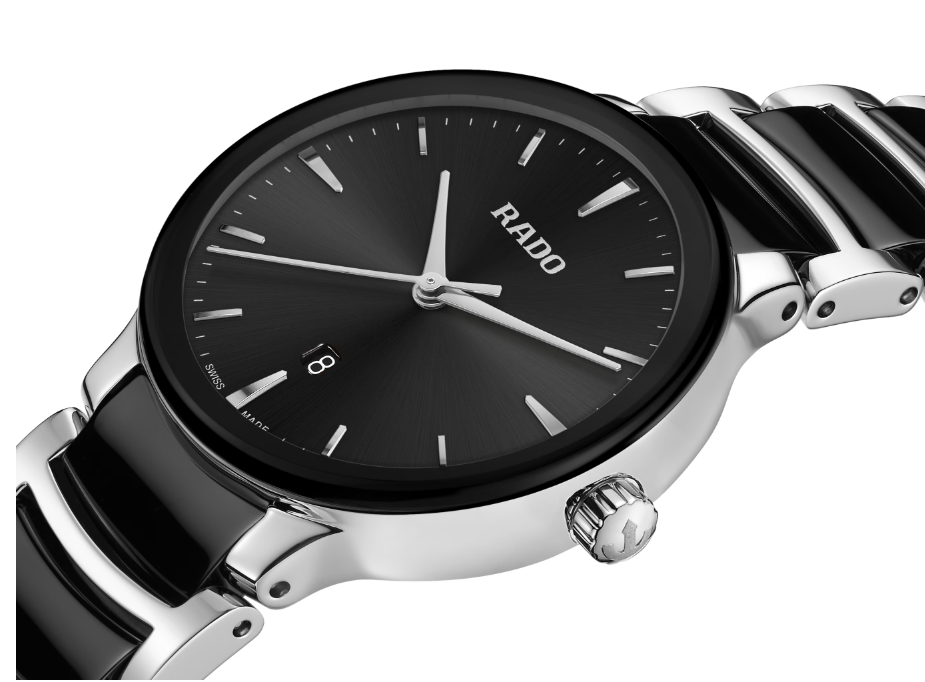 Rado Centrix Black dial Round 30.5mm women's Watch R30026152
