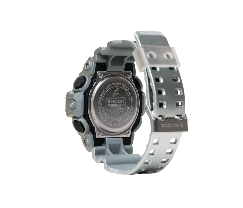Casio G-Shock Analog Silver Dial Digital GA700 Series Men's Watch GA700FF-8A