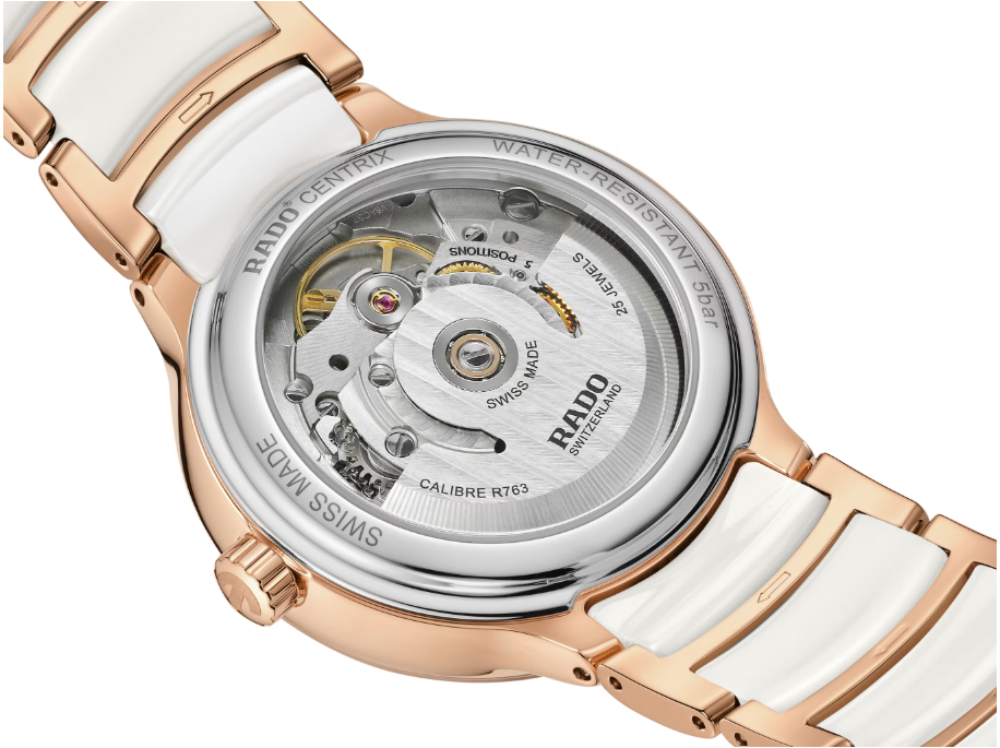 Rado Centrix Automatic Diamonds Silver dial Round 35.0mm women's Watch R30037744