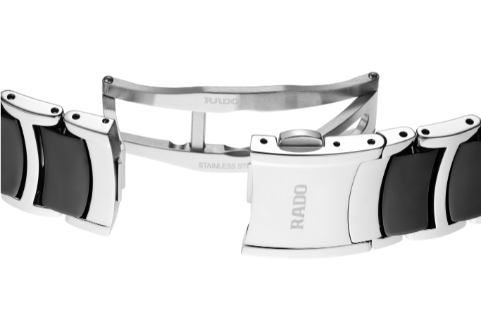 Rado Centrix Automatic Open Heart Black,Silver dial Round 39.5mm Unisex Watch R30012152