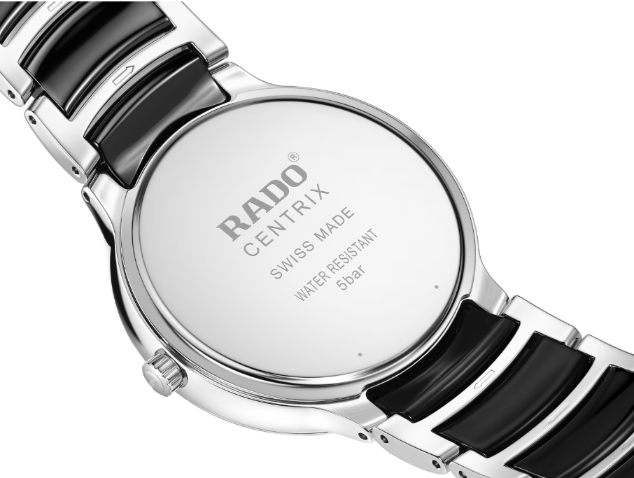 Rado Centrix diamonds Black dial Round 39.5mm Unisex Watch R30021712
