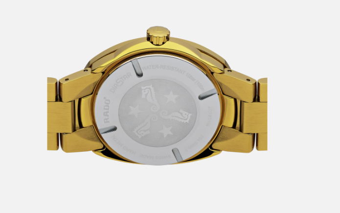 Rado New Original Automatic Gold Round Men's Stainless steel / PVD Bracelet Watch R12999253