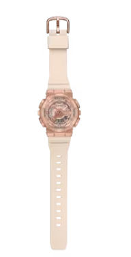 Casio G Shock Analog Digital Pink Beige/Pink Gold Dial Women's Watch GMS110PG-4A