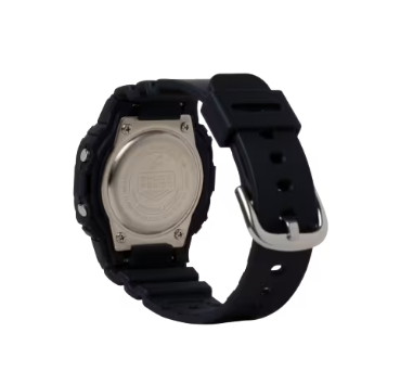 Casio G-Shock Digital Metallic Gold Dial Black Resin Strap Women's Watch GMDS5600-1