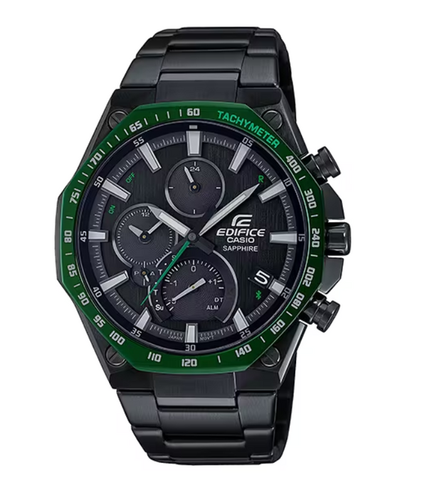 Casio Edifice Black Ion Stainless Steel Men's Watch EQB1100XDC1A