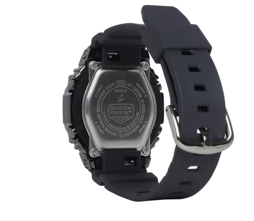 Casio G-Shock Ana-Digi Double LED Black Shock Resistant Watch GMS2100B-8A