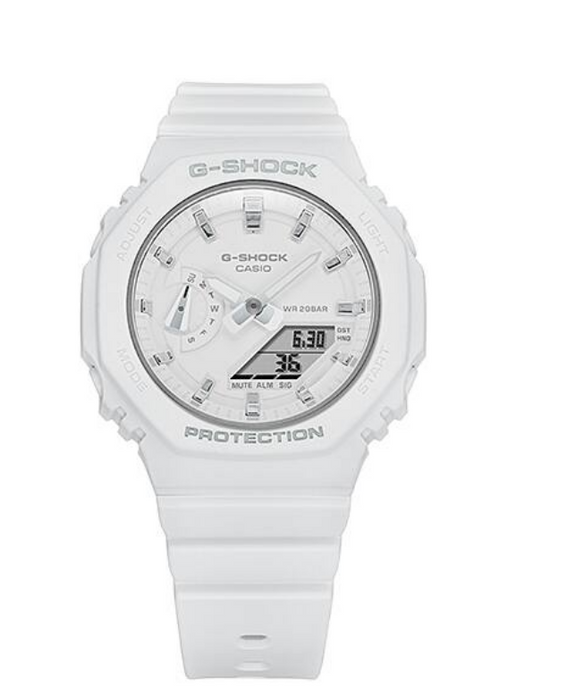 Casio G-Shock Analog-Digital White CasiOak Women's Watch GMAS2100-7A