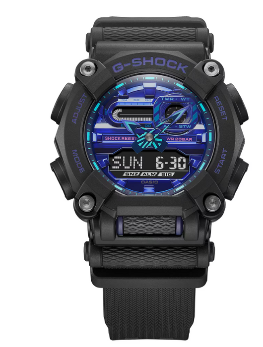 Casio G-Shock Analog Digital Shock Resistant Black Men's Watch GA900VB-1A