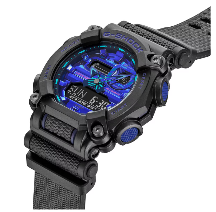 Casio G-Shock Analog Digital Shock Resistant Black Men's Watch GA900VB-1A