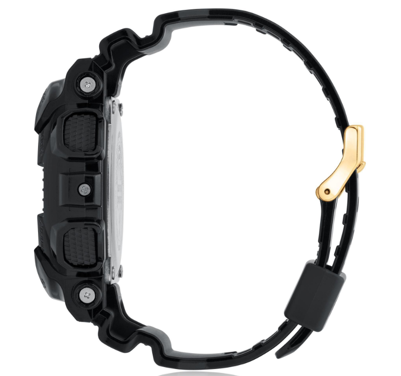 Men's G-Shock Casio Ana-Digi Magnetic Resistant Black Watch GA110GB-1A