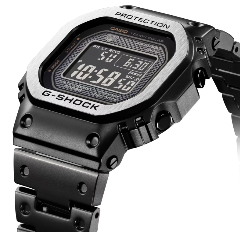 Casio G-Shock Tough Solar Powered Multi-Finish Matte Black Men's Watch GMWB5000MB-1
