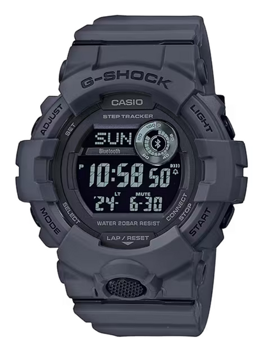 Casio G-Shock Bluetooth Black/Gray Resin Band Men's Watch GBD800UC-8
