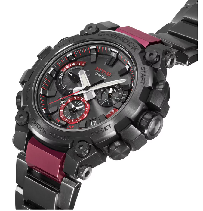 Casio G-Shock Tough Solar Analog Dark Gray Ion Plated Men's Watch MTGB3000BD-1A