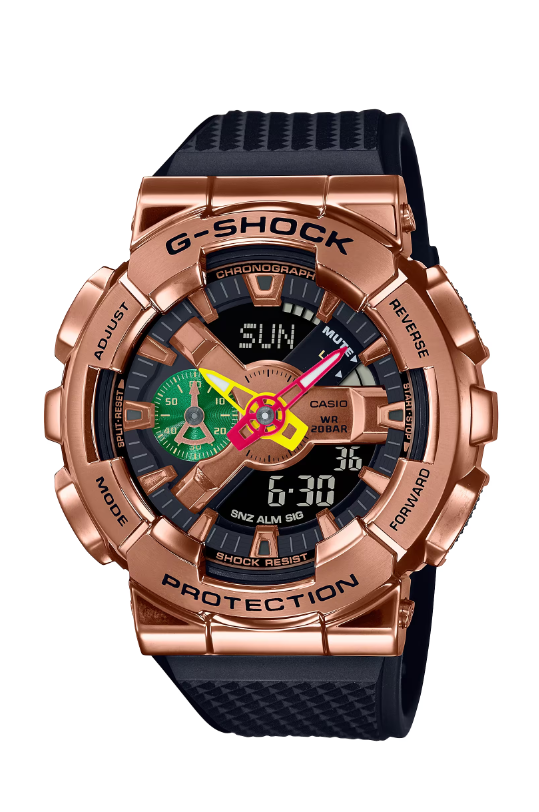 Casio G-Shock Rui Hachimura Signature Ana-Digi Copper/Black Watch GM110RH-1A