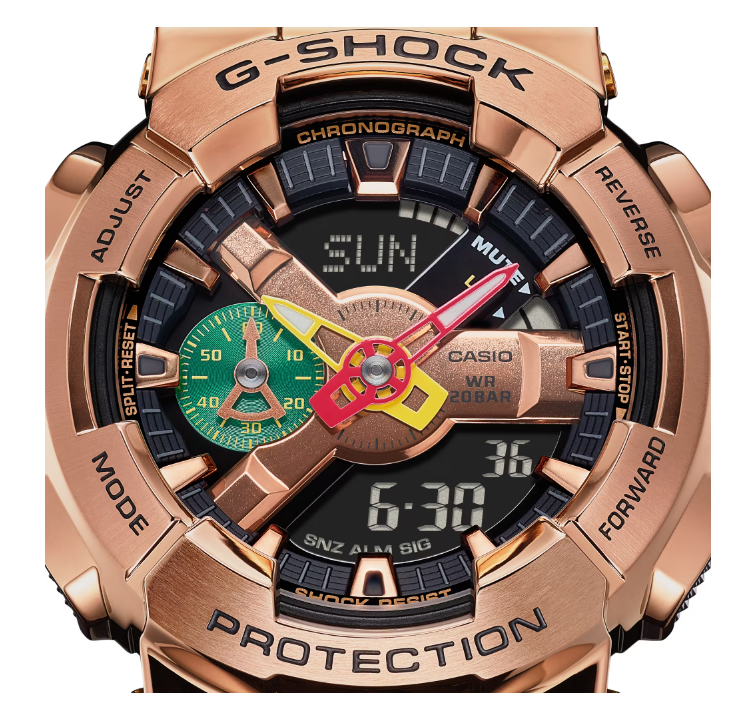 Casio G-Shock Rui Hachimura Signature Ana-Digi Copper/Black Watch GM110RH-1A