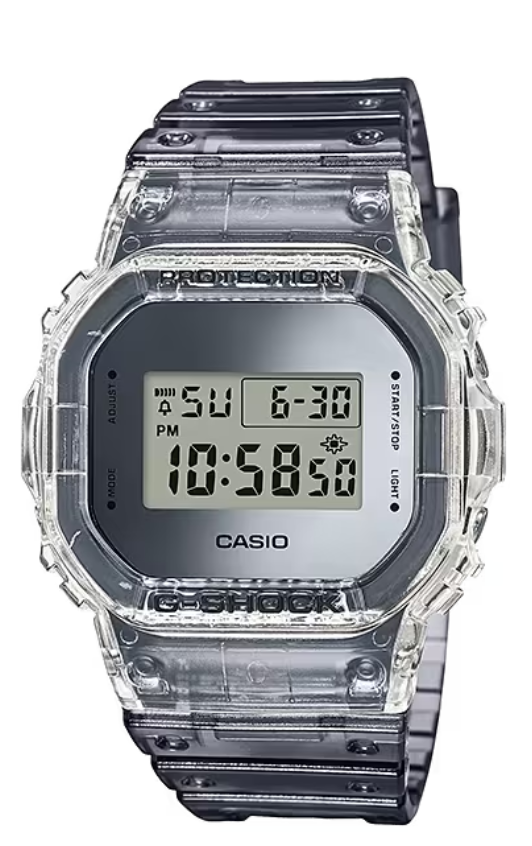 Casio G-Shock Digital Semi-Transparent Extreme Sports Watch DW-5600SK-1