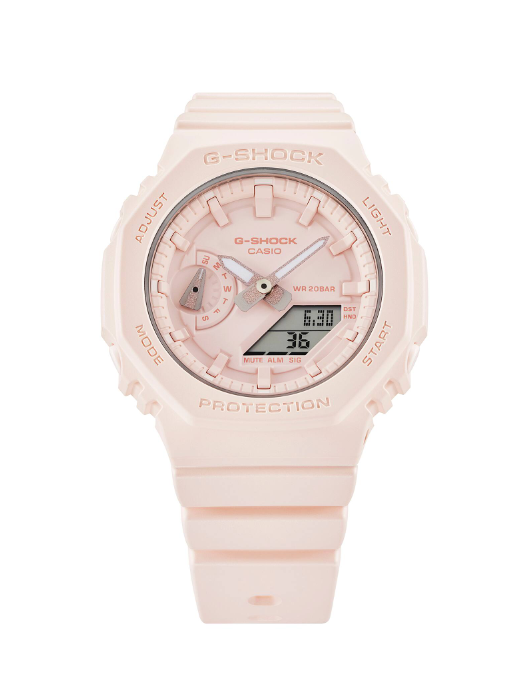 Casio G-Shock Quartz Analog Digital Pink Women's Watch GMAS2100BA4A