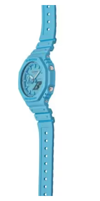 Casio G-Shock Analog Digital 2100 Series Turquoise Dial Men's Watch GA2100-2A2