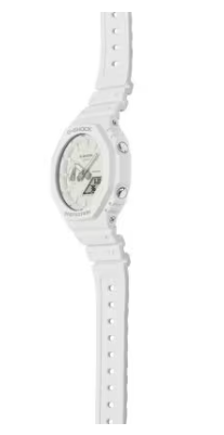 Casio G-Shock Analog Digital 2100 Series White Dial Men's Watch GA2100-7A7