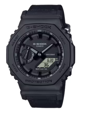 Casio G-Shock Street-Smart Utilitarian Edition Series CORDURA Analog Digital 2100 series Men's Watch GA2100BCE-1A