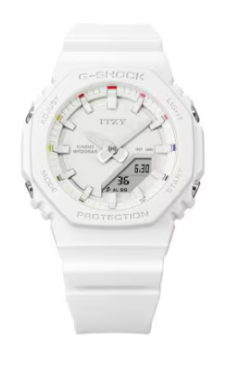 Casio G-Shock ITZY collaboration models Analog Digital White Dial Women's Watch GMAP2100IT7A