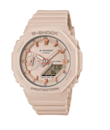 Casio G-Shock ITZY collaboration models Analog Digital Beige Pink Dial Women's Watch GMAP2100IT4A