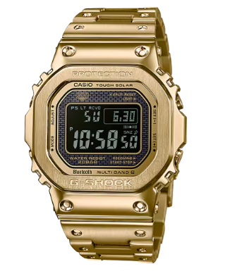 Casio G-Shock Full Metal GMW-B5000 SERIES Gold Men's Watch GMWB5000GD-9