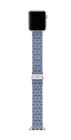 Michele Straps Fall Newness Apple Collection Blue Stainless Steel MS20AS0016