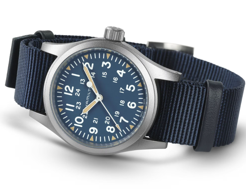 Hamilton KHAKI FIELD EXPEDITION AUTOMATIC Blue Dial 41mm Textile Men's Watch H70315940