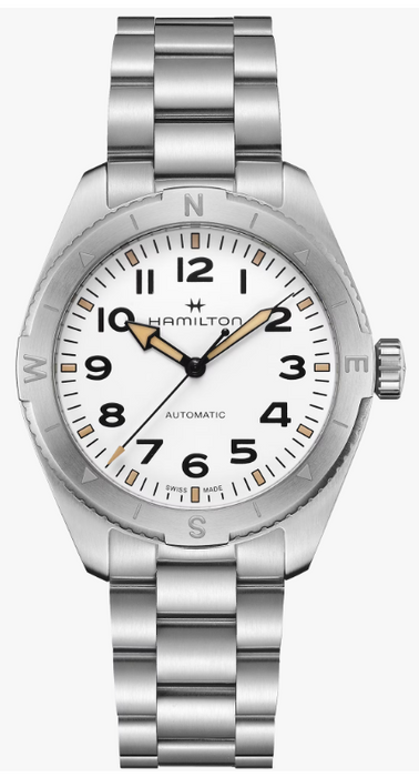 Hamilton Khaki Field Expedition Automatic White Dial 41mm Men's Watch H70315110