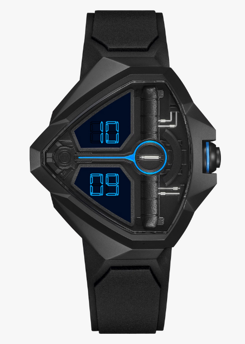 Hamilton Triangular Watch Hamilton Ventura Edge Dune Limited Edition Black Dial Black Rubber Sta ...